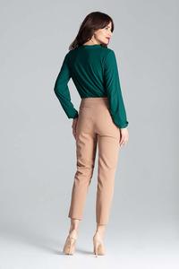 Brown 7/8 Cigarette Pants