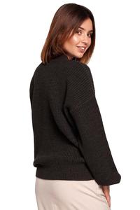 Dark Grey V-Neck Short Cardigan