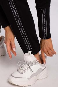Sweatpants with Stripes (Black)