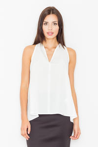 Ecru Delicate Summer Blouse